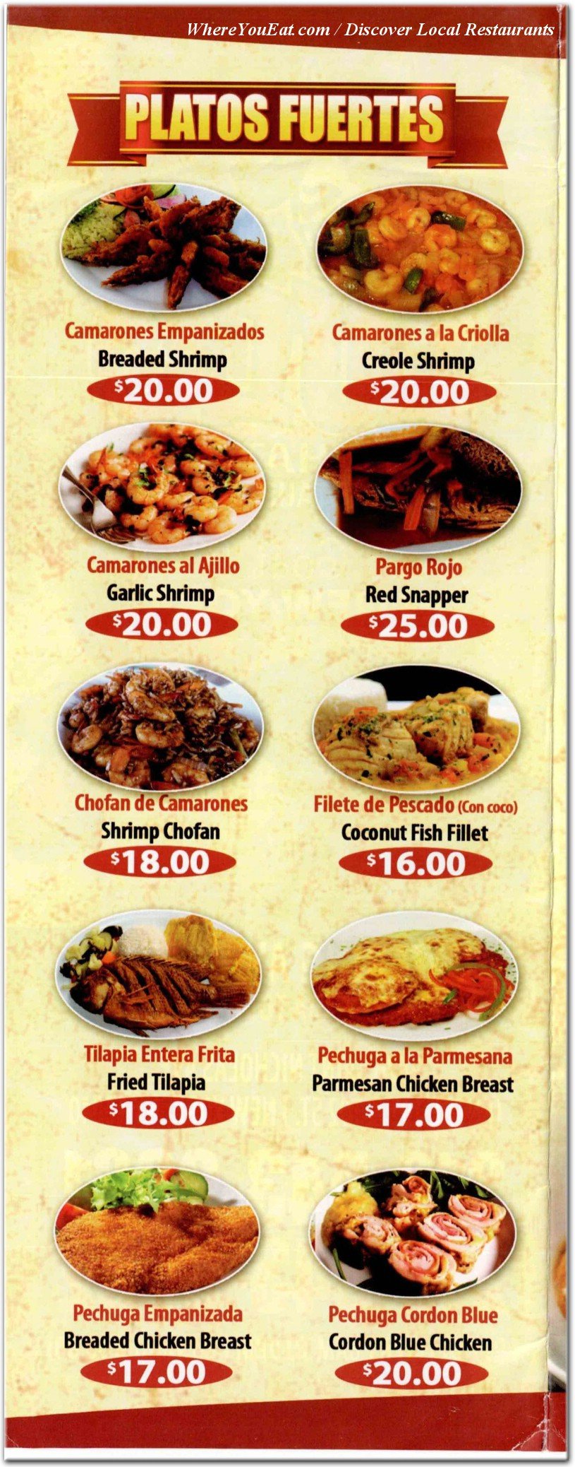 Our Foods