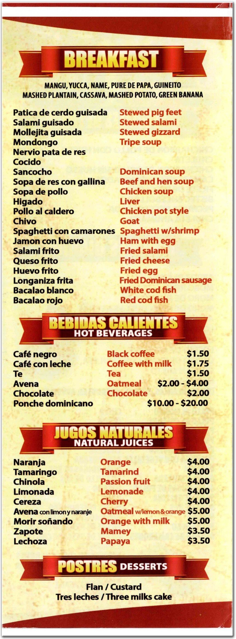 Our Foods